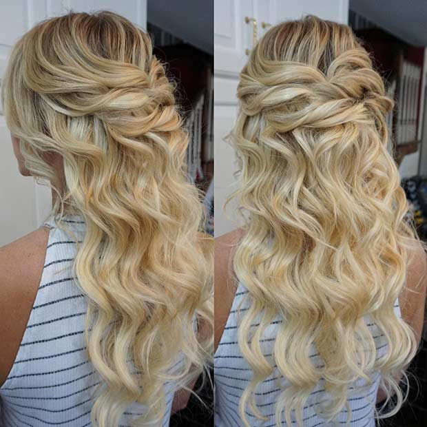 Hairstyles For Prom Up
 31 Half Up Half Down Prom Hairstyles Page 2 of 3