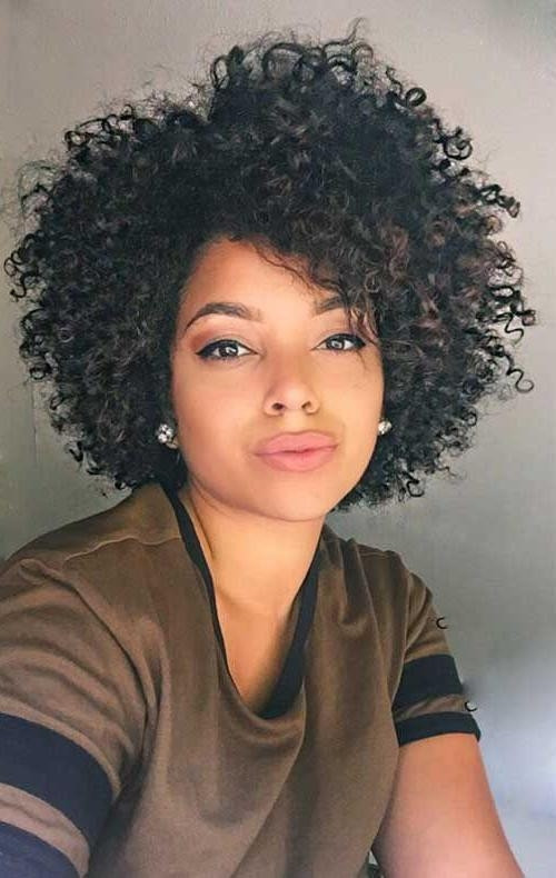 Hairstyles For Short Natural Curly Hair
 20 Inspirations of Naturally Curly Short Hairstyles