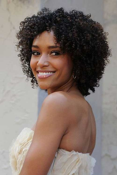 Hairstyles For Short Natural Curly Hair
 20 Naturally Curly Short Hairstyles