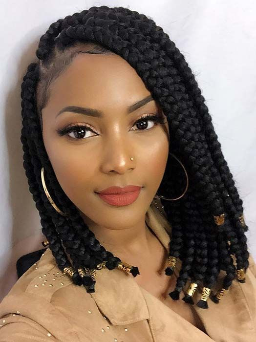 Hairstyles With Braiding Hair
 23 Short Box Braid Hairstyles Perfect for Warm Weather