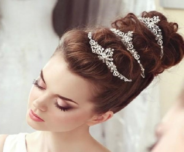 Hairstyles With Tiaras For Brides
 Stunning Hairstyles With Tiaras For Brides SHE SAID