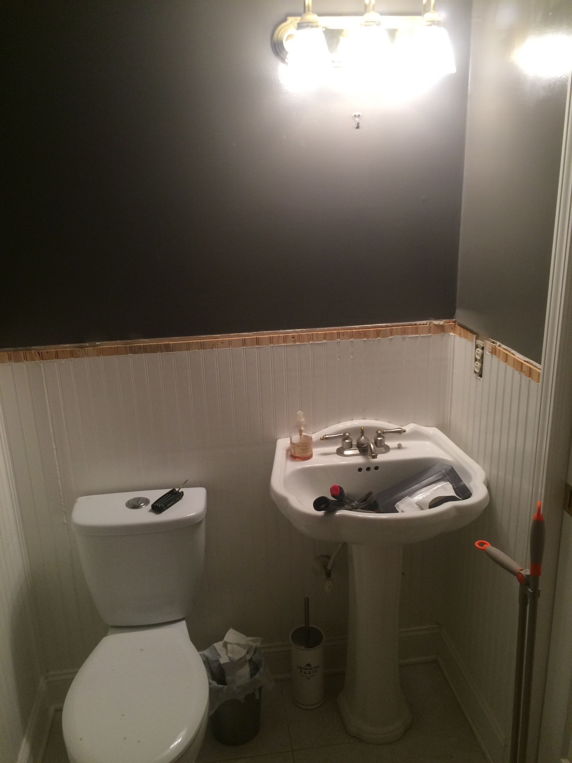 Half Bathroom Remodels
 Our Half Bath Remodel – GRIT & GLAMOUR