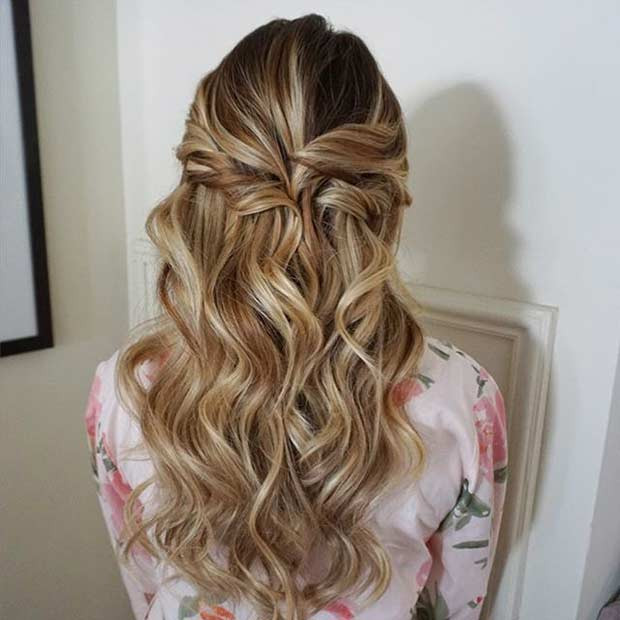 Half Up Prom Hairstyles
 31 Half Up Half Down Prom Hairstyles Page 2 of 3