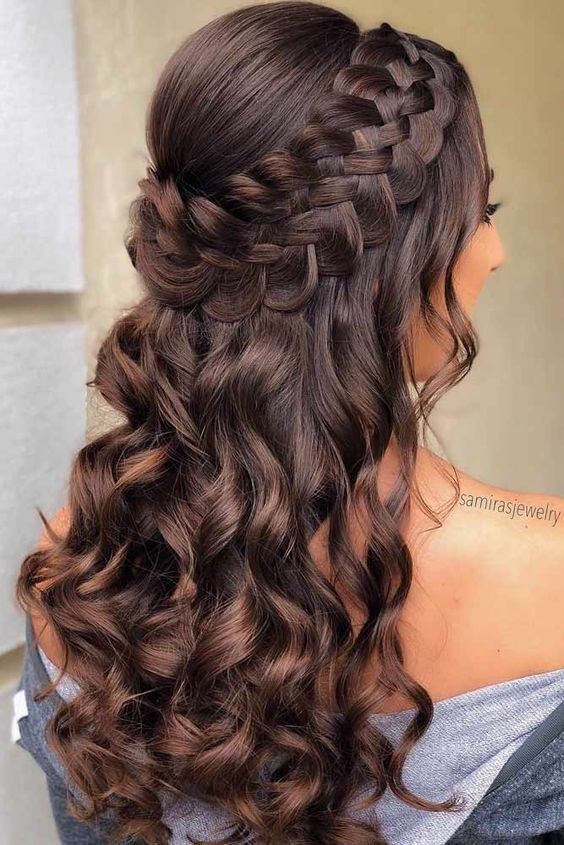 Half Up Prom Hairstyles
 Stylish Prom Hairstyles Half Up Half Down