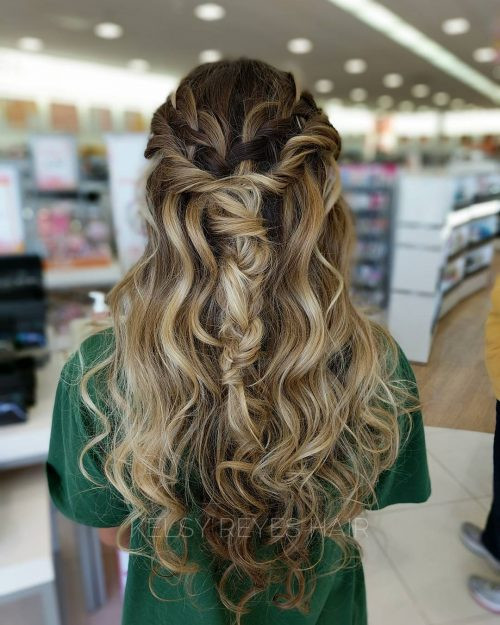 Half Up Prom Hairstyles
 27 Prettiest Half Up Half Down Prom Hairstyles for 2019