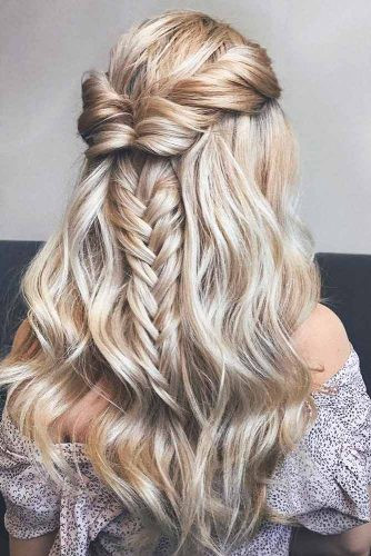 Half Up Prom Hairstyles
 68 Stunning Prom Hairstyles For Long Hair For 2019