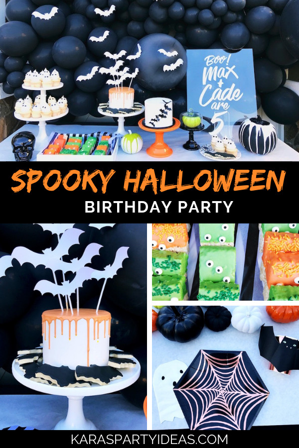 Halloween Bday Party Ideas
 Kara s Party Ideas Spooky Halloween Birthday Party
