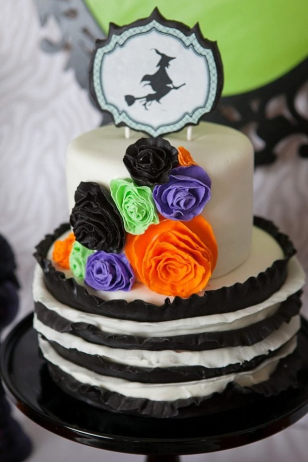 Halloween Cakes Ideas
 A Wickedly Sweet Witch Inspired Halloween Party