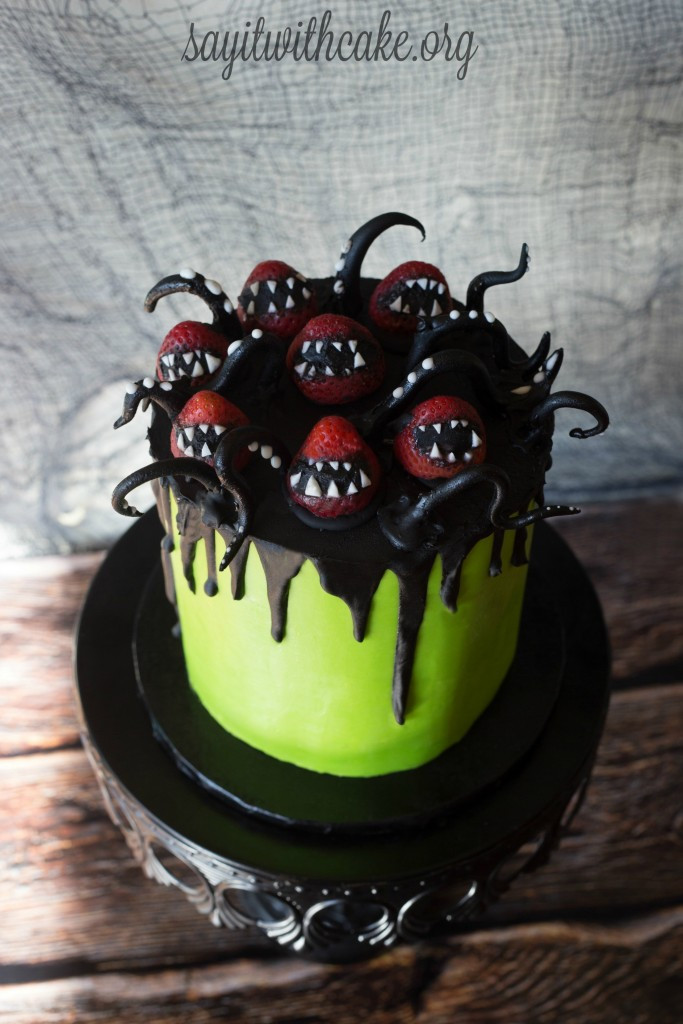 Halloween Cakes Ideas
 Creepy Halloween Cake – Say it With Cake