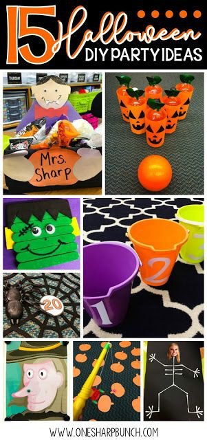 Halloween Class Party Ideas Kindergarten
 15 DIY Halloween Party Ideas for the Classroom