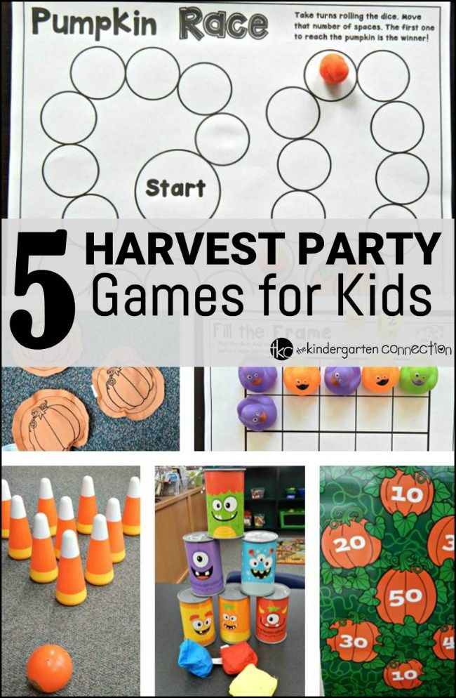 Halloween Class Party Ideas Kindergarten
 5 Harvest Party Games for Kids