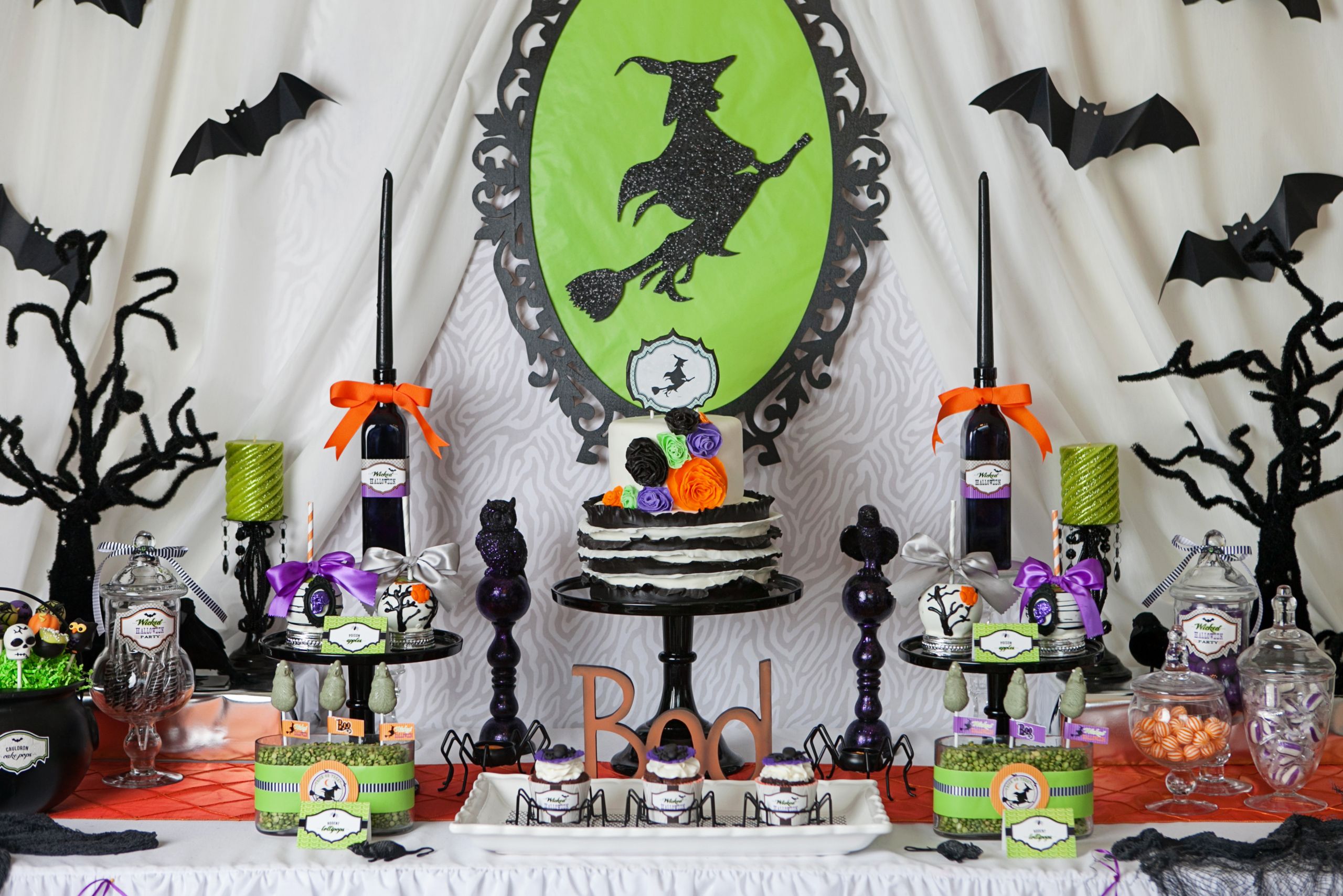 Halloween Decoration Ideas For Party
 A Wickedly Sweet Witch Inspired Halloween Party Anders