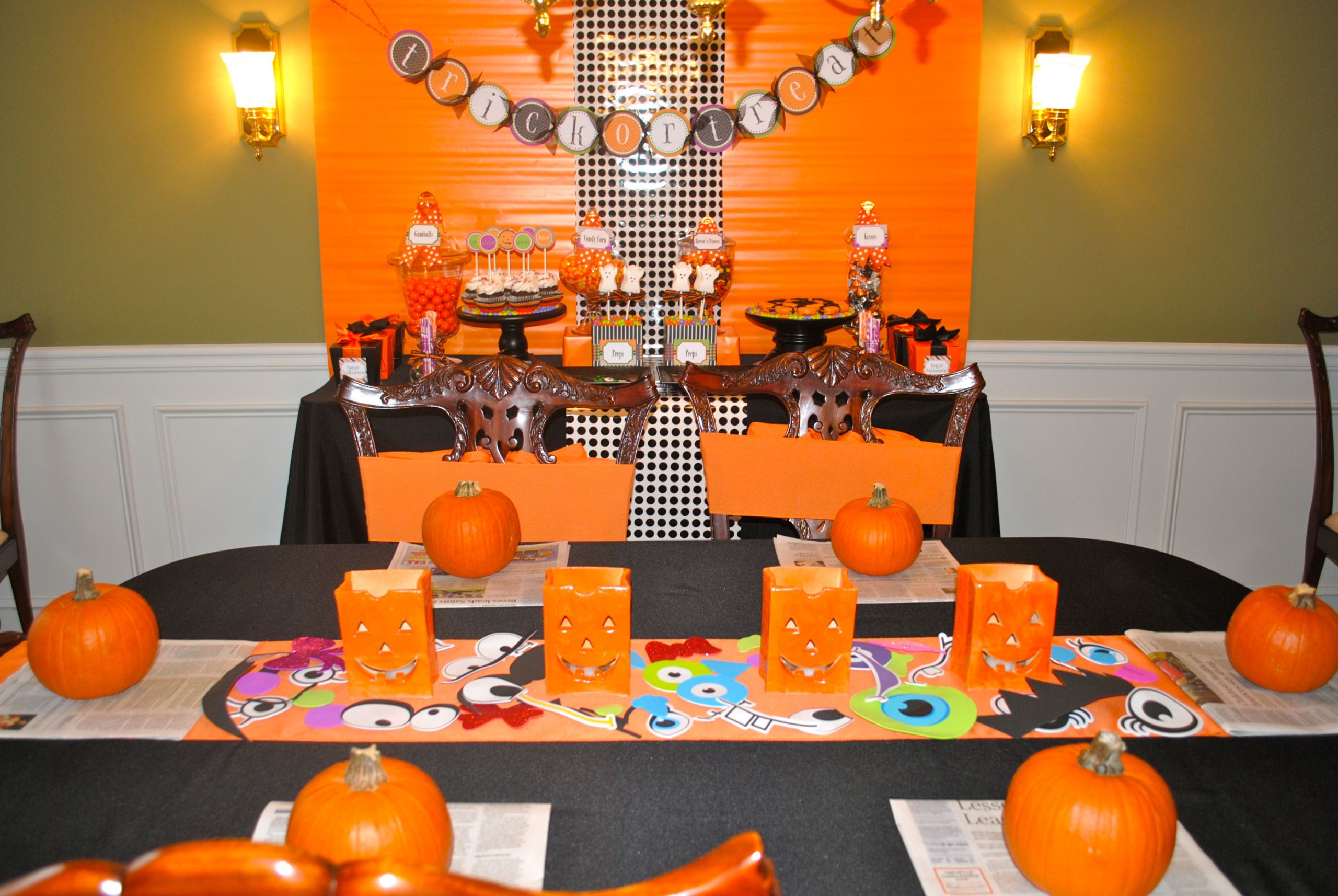 Halloween Decoration Ideas For Party
 Sweet Not Spooky Halloween Party Activities – Double the