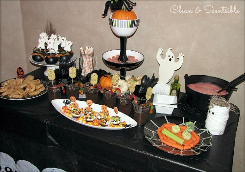 Halloween Food Ideas For Toddlers Party
 Halloween Party Ideas Clean and Scentsible