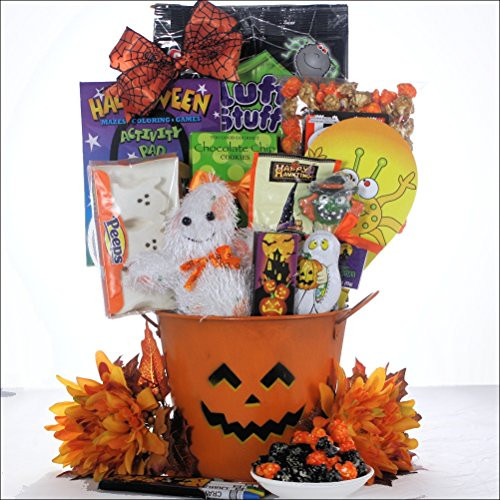 Halloween Gift Baskets For Kids
 Spooky Sweets & Treats Halloween Gift Basket for Kids