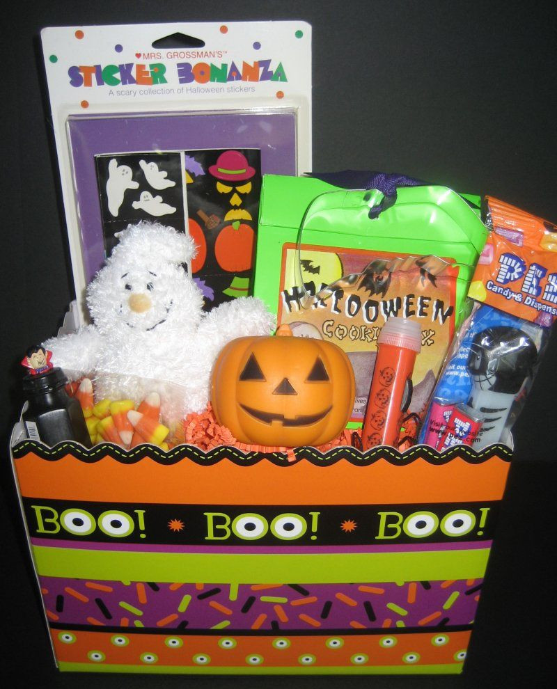 Halloween Gift Baskets For Kids
 Halloween Gift Basket for Kids Basket Ideas