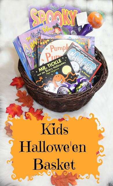 Halloween Gift Baskets For Kids
 Kids Halloween Basket & Spooky Reads