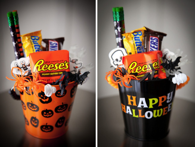 Halloween Gift Baskets For Kids
 Boxwood Clippings Blog Archive Halloween Buckets