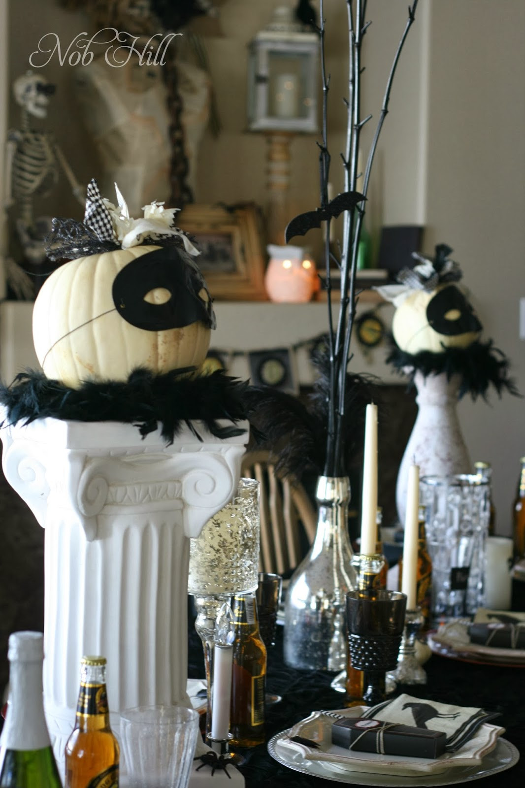 Halloween Masquerade Party Ideas
 Nob Hill Masquerade Halloween Dinner Party