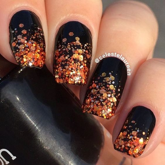Halloween Nail Colors
 56 Fall Acrylic Nail Colors to Try This Year Koees Blog