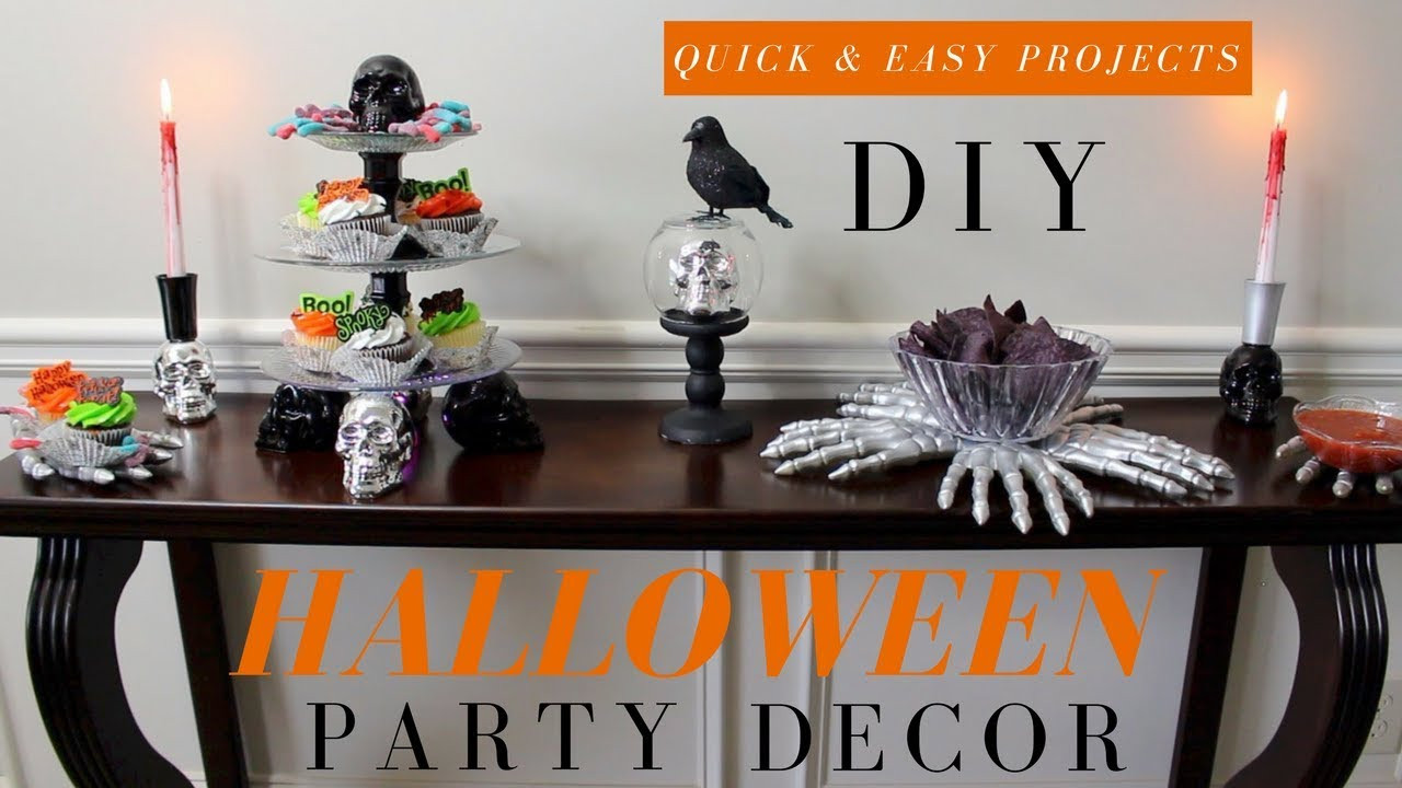 Halloween Party Centerpieces Ideas
 DIY Halloween Decorations