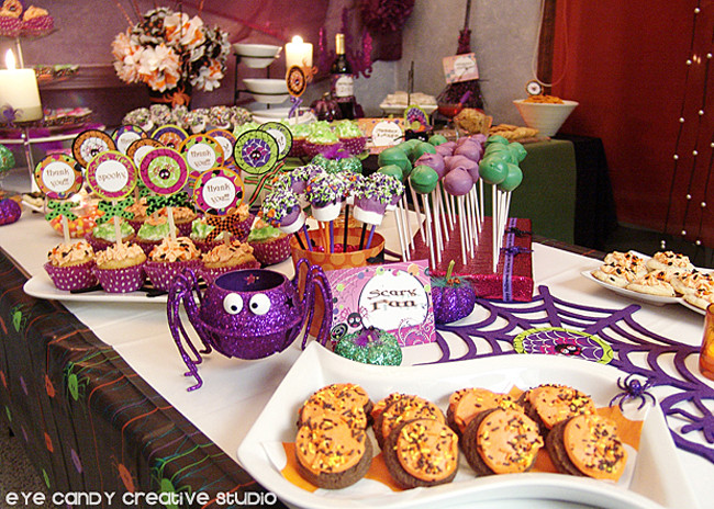 Halloween Party Dessert Ideas
 Eye Candy Creative Studio REAL PARTY Halloween Party