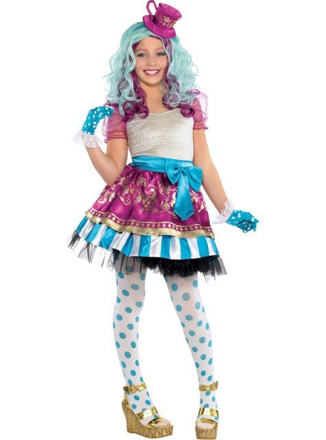 Halloween Party Ideas For 10 Year Olds
 Girls Madeline Hatter Costume Supreme Ever After High