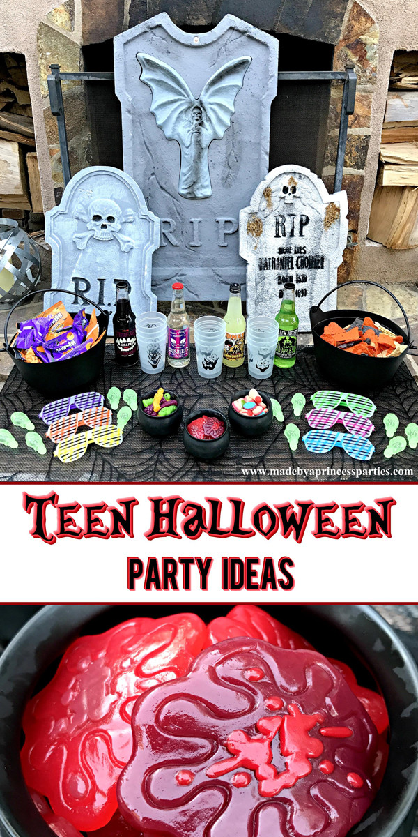 Halloween Party Ideas Teenagers
 Teen Halloween Party Ideas Made by a Princess