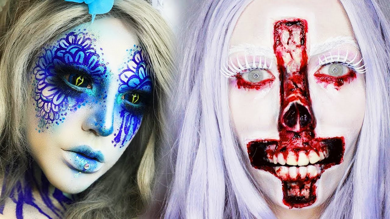Halloween Party Makeup Ideas
 Best DIY Weird Halloween Makeup IDEAS & Tutorials for 2018