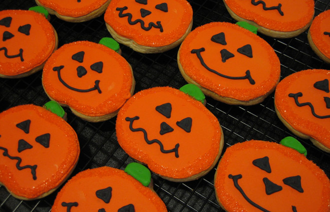 Halloween Pumpkin Cookies
 Halloween Cookie Decorating Workshop