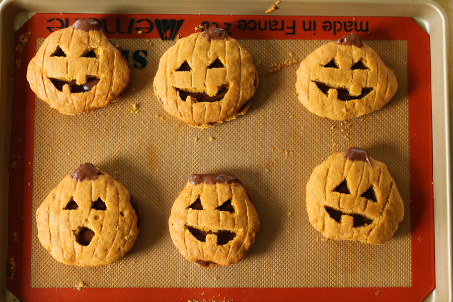 Halloween Pumpkin Cookies
 Pumpkin Jack O Lantern Cookies
