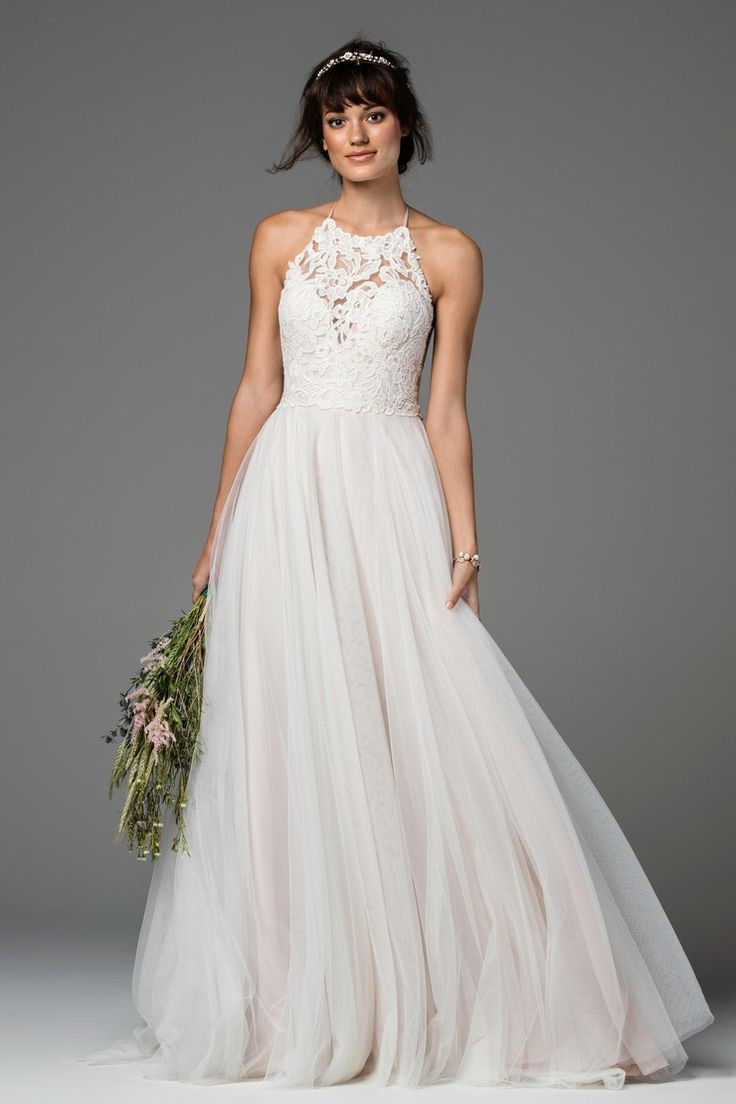 Halter Top Wedding Dresses
 The 25 best Halter wedding dresses ideas on Pinterest