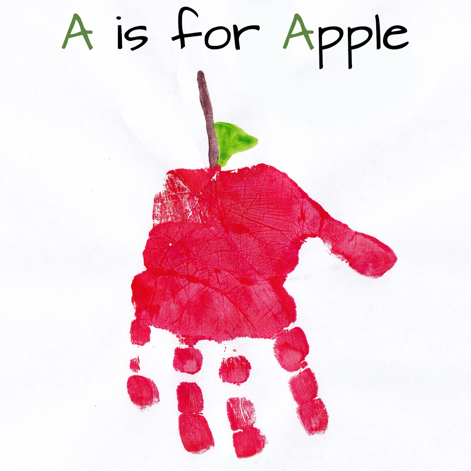 Handprint Crafts For Preschoolers
 Mommy Minutes ABC Handprint Art Part 1
