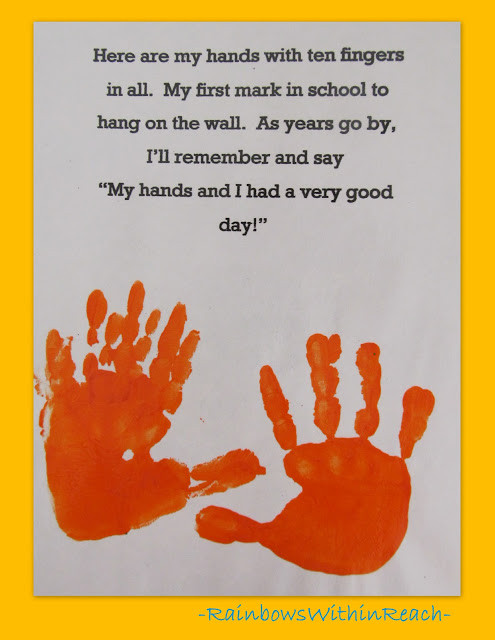 Handprint Crafts For Preschoolers
 