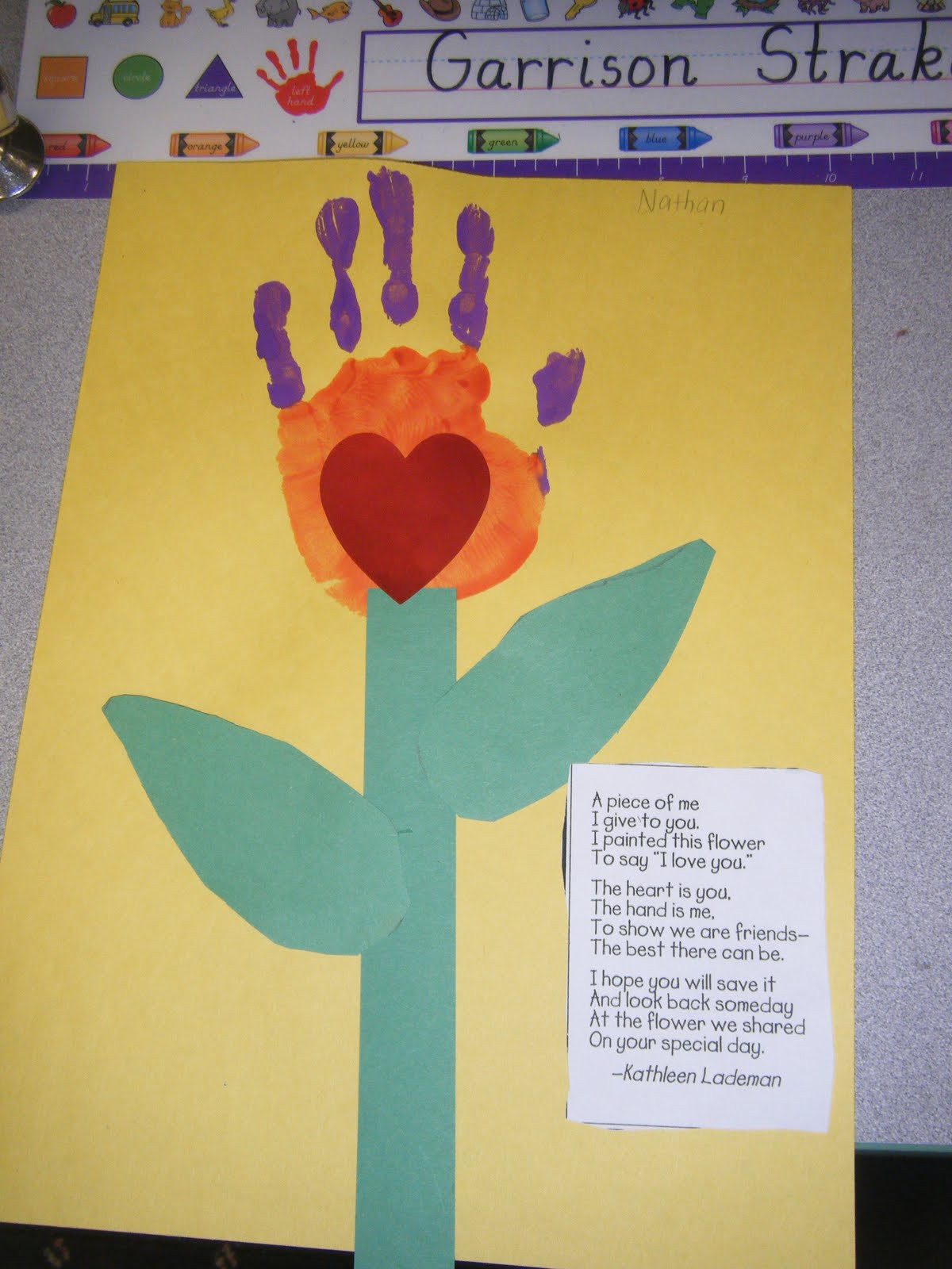 Handprint Crafts For Preschoolers
 abroach images mothers day poems for kids