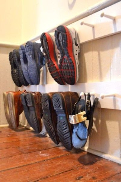 Hanging Shoe Organizer DIY
 18 Diy Shoe Racks To Keep Your Shoes Tidy