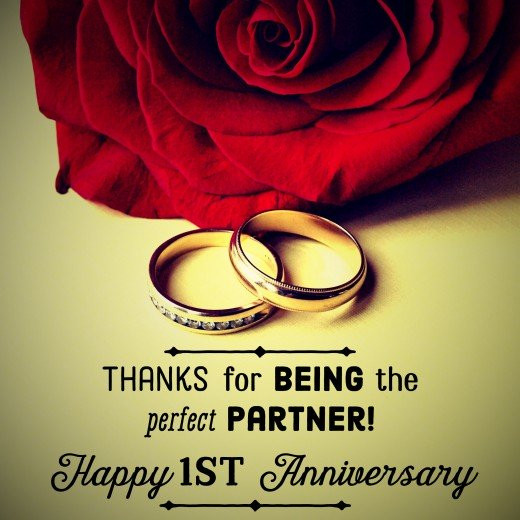 Happy 1 Year Anniversary Quotes
 First Anniversary Quotes and Messages for Him and Her