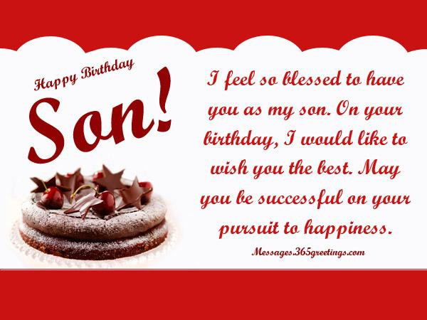 Happy 18th Birthday Wishes To My Son
 Birthday Wishes for Son 365greetings