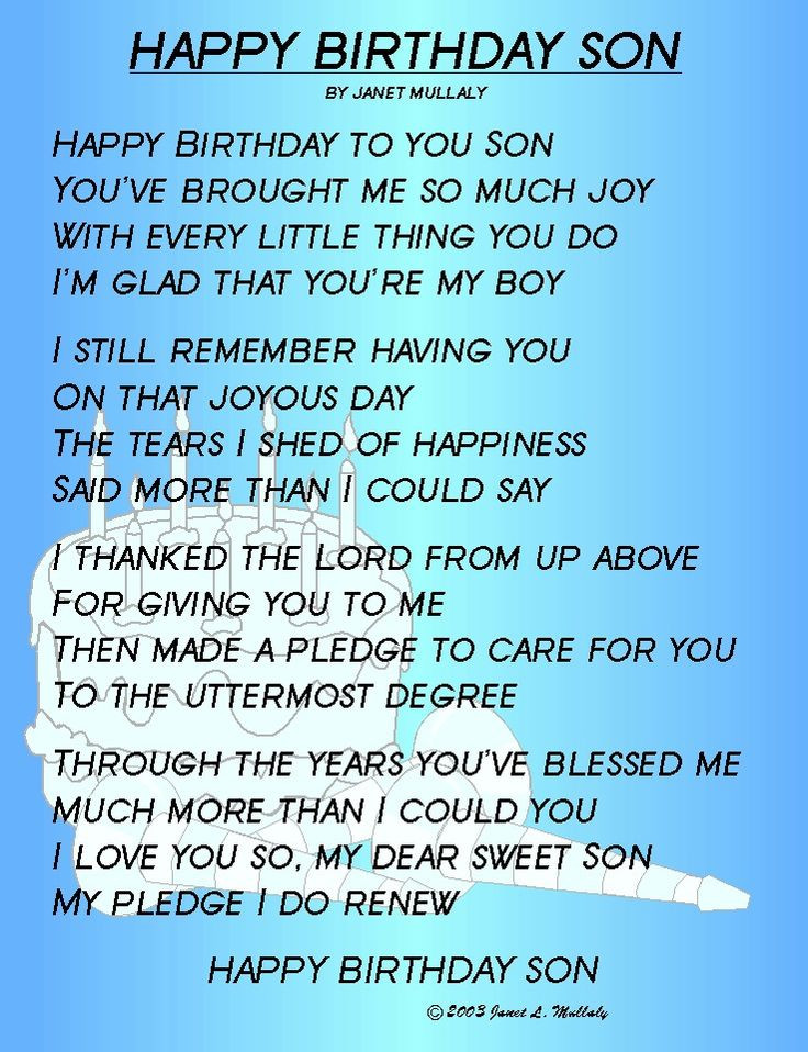 Happy 18th Birthday Wishes To My Son
 Thankful for My Son Quotes