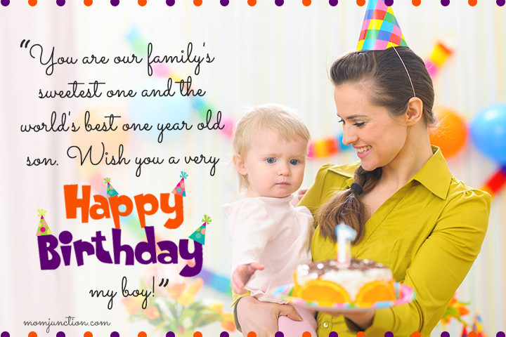 Happy 1St Month Baby Quotes
 106 Wonderful 1st Birthday Wishes And Messages For Babies
