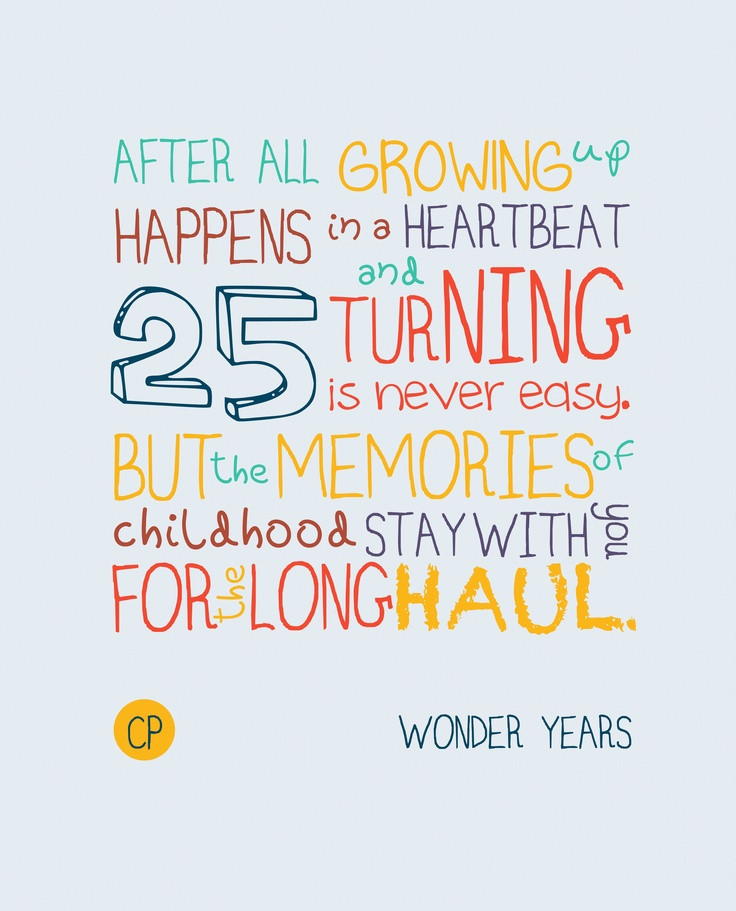 Happy 25th Birthday Quotes
 25th Birthday Quotes And Sayings QuotesGram
