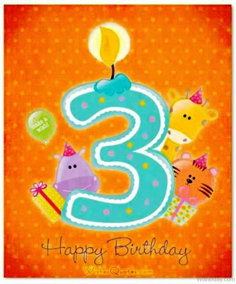 Happy 3rd Birthday Wishes
 22 3rd Birthday Wishes
