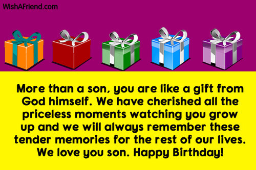Happy 5th Birthday To My Son Quotes
 Birthday Wishes For Son