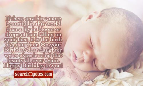 Happy 5th Birthday To My Son Quotes
 First Born Daughter Quotes QuotesGram