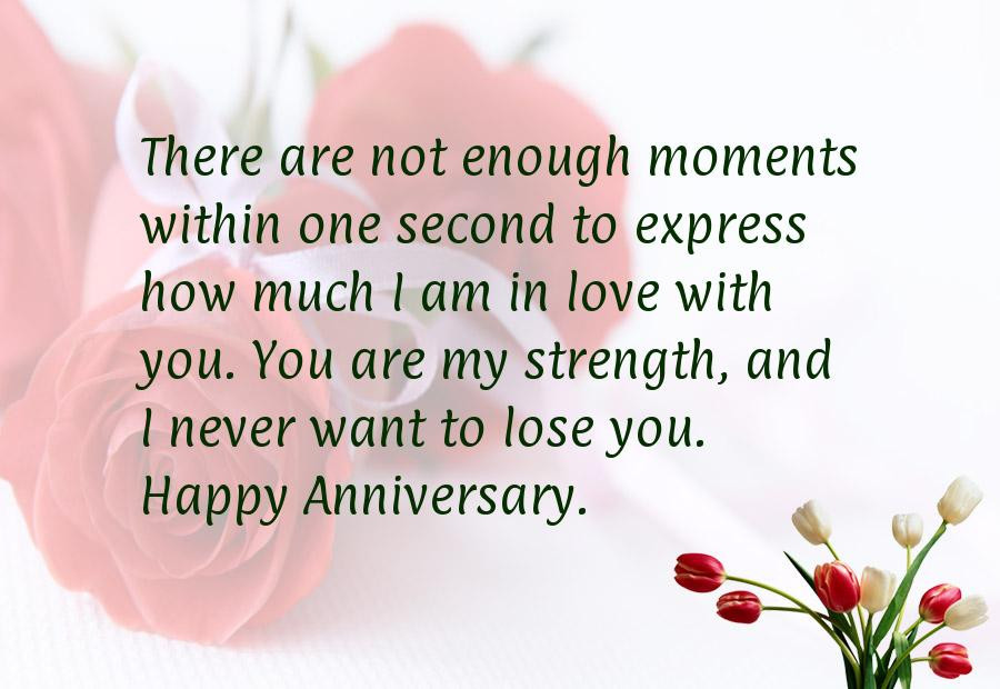 Happy Anniversary To My Wife Quotes
 Anniversary Love Quotes for Her