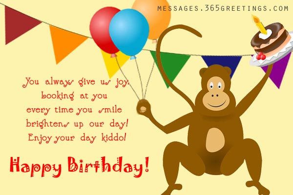 Happy Bday Quotes For Kids
 Birthday Wishes for Kids