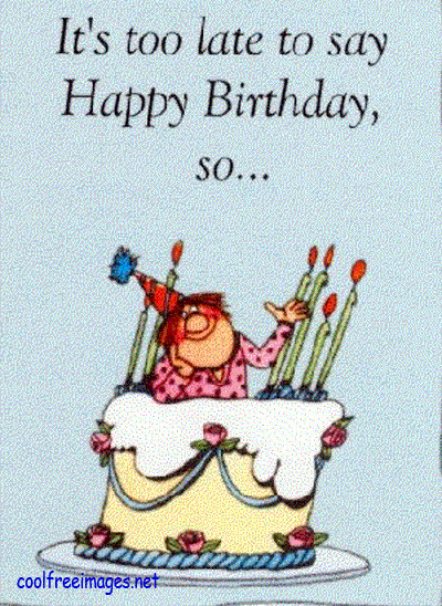 Happy Belated Birthday Quotes
 Adult Belated Birthday Quotes QuotesGram