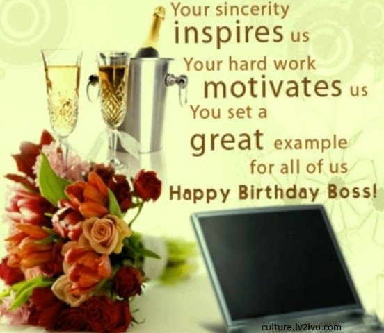 Happy Birthday Boss Quotes
 Happy Birthday Boss Quotes QuotesGram