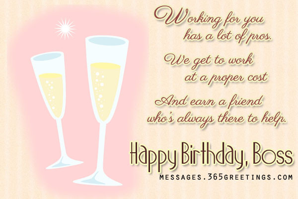 Happy Birthday Boss Quotes
 Birthday Wishes For Boss 365greetings