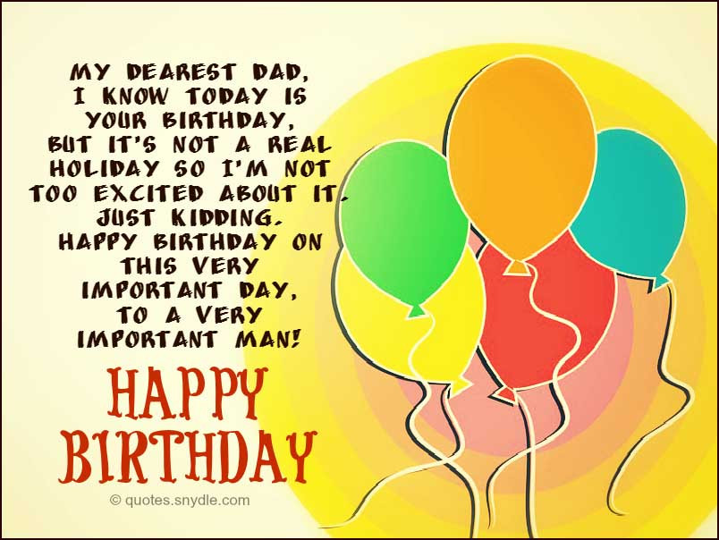 Happy Birthday Dad Funny Quotes
 Quotes and Sayings Page 2 of 17 Best Quotes with